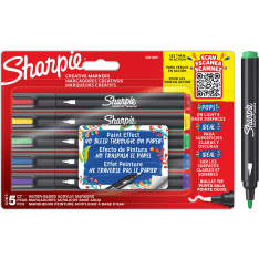 Sharpie Creative Acrylic Marker Assorted Colours 5-Blister