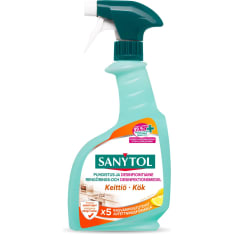 Sanytol Keittiö 500 ml puhdistus- ja desinfiointiaine