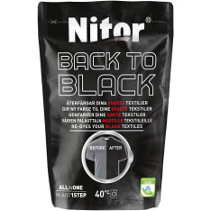 Nitor Back to Black 400 g color restorer for black clothes