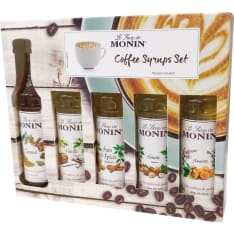 Monin 5x5cl premium kahvisiirappi setti