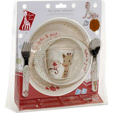 Sophie la girafe dining set