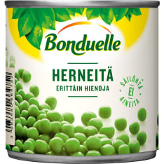 Bonduelle 400g/280g erittäin hienoja herneitä