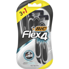 Bic Flex 4 3+1-Pack varsiterä