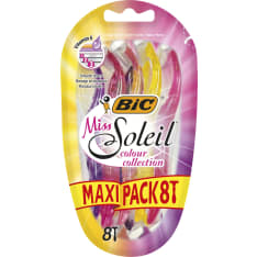 Bic Miss Soleil Colour Collection 8 kpl varsiterä