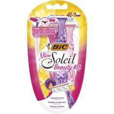 BIC Miss Soleil Beauty Kit 4 kpl varsiterä + trimmeri