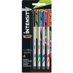 BIC Intensity Medium 4 kpl kuitukärkikynä