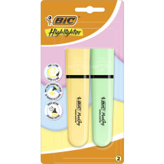 BIC Pastel 2 kpl korostuskynä