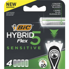 BIC Hybrid 5 Sensitive 4-pack change stick
