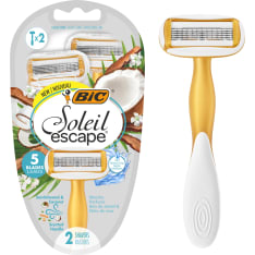 BIC Soleil Escape 5 Coconut & Sandalwood 2kpl varsiterä