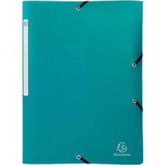 Exacompta 3.flap folder PP A4 recycled green