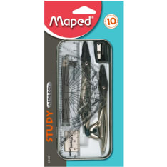 Maped 10-osainen harppi-/viivainsetti