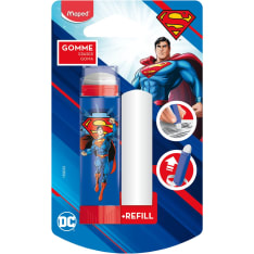 Maped 152033 eraser stick+ref superman blister