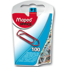 Maped 100kpl värillinen paperiliitin
