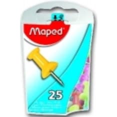 Maped 25 pcs cork board pins