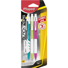 Maped Black'peps Longlife 3kpl 0,7mm lyijytäytekynä
