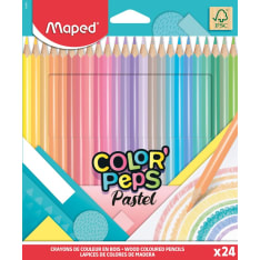 Maped Pastel ColorPeps coloured pencils, 24-piece set