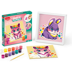 Maped 907083 paint by number cat/bunny