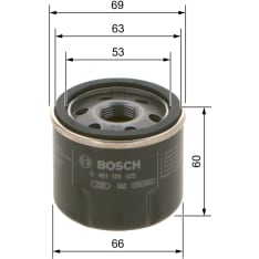 Bosch 0 451 104 025 Öljynsuodatin