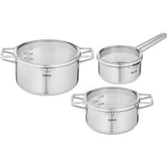Tefal Nordica 3-osainen kattilasetti
