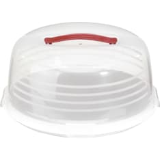 Curver cake dome white/clear