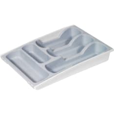 Curver cutlery box blue granite