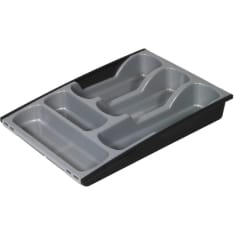 Curver silver cutlery box