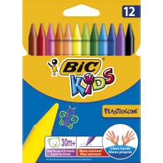 BIC Kids Plastidecor 12kpl muovivahaliitu