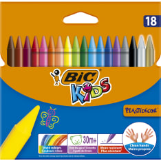 BIC Kids Plastidecor 18 kpl muovivahaliitu