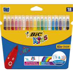 BIC Kids Kid Coleur 18 felt-tip pens