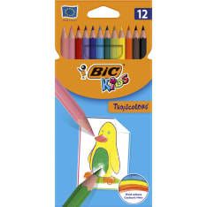 BIC Kids Tropicolors 12kpl värikynät