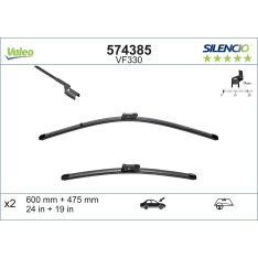 Valeo Silencio X.trm VF330 VAG lasinpyyhkijänsulat