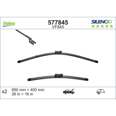 Valeo Silencio VA-577845 lasinpyyhkijänsulat