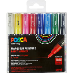 Uni Posca Marker 8 kpl PC-1M perusvärit maalikynäsetti