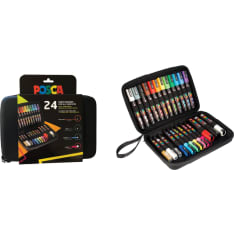 Uni Posca 24 kpl maalikynäsetti lahjapakkaus