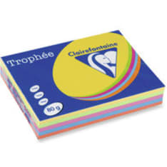 Trophee A4 80G voimakkaat värit paperilajitelma