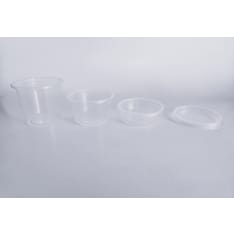 Sauce boat lid, Ø70 mm 100 pcs/pkt