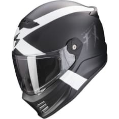 Scorpion Kypärä EXO-Covert FX Gallus mattamusta/valkoinen