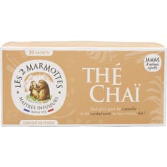 Les 2 Marmottes Luomu Chai Tea 30 pss chai tee