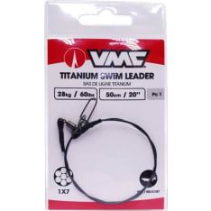 VMC Titanium Swim Leader 1x7, 18kg, 50cm, 1pcs