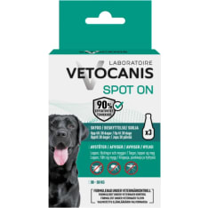 Vetocanis Anti-parasite Dog L Spot on 3 x 3 ml koiran loiskarkote