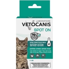 Vetocanis Anti-parasite Spot on Cat 2 x 1,2 ml kissan loiskarkoite