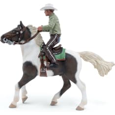 Papo Cowboy and his horse hevonen ja ratsastaja