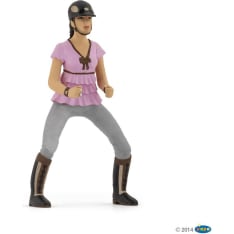 Papo Pink trendy rider ratsastaja
