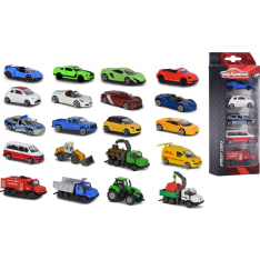 Majorette Street Cars 5-pack 1:64 katuautosetti (lajitelma)