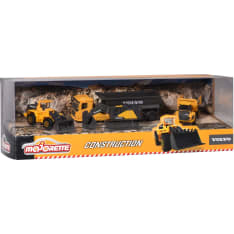 Majorette Volvo Giftpack 4-pack työkoneet