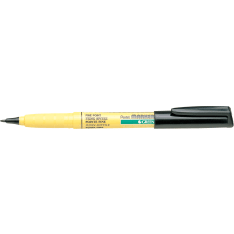 Pentel NM10 black textile felt-tip pen