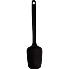 Mastrad 27,5cm black silicone spoon spatula