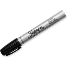 Sharpie Pro Industrial Strength Permanent Markers | Bullet Tip | Black Ink | 12 Count