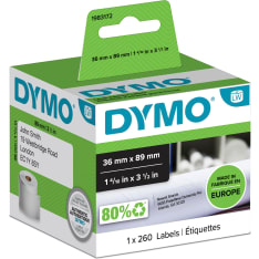 DYMO LabelWriter 36mm x 89mm iso osoitetarra