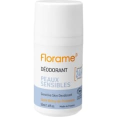 Florame roll-on deodorant, fragrance-free, alcohol-free and aluminium-free, 50 ml